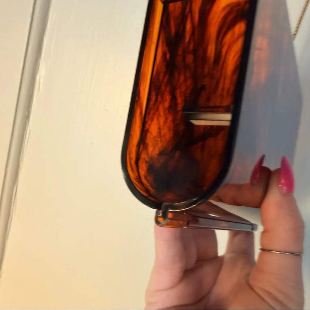 Vintage Givenchy Signature Evening Bag Tortoise - Picture 7 of 8